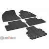 Original Gledring Passform Fußmatten Gummimatten 4 Tlg.+Fixing - BMW X1 06.2022-> (Automatik)